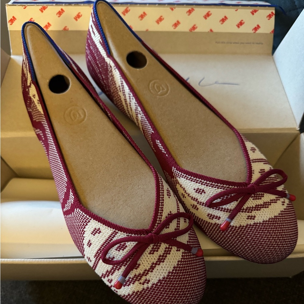 BNIB Rothy’s Moroccan Flats